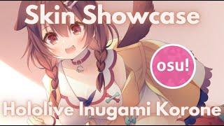 osu! - Hololive Inugami Korone skin showcase