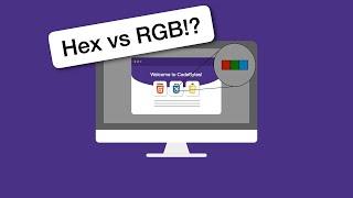 RGB Values vs Hex Codes - CSS Colours Explained