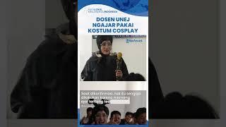 Viral Video Dosen UNEJ Pakai Cosplay Tiap Mengajar, Beri Semangat Mahasiwa di Jam Kuliah