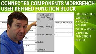 User Defined Function Blocks Connected Components Workbench Micro800