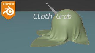 Xeofrios Cloth simulation + Grab armature using Geometry node