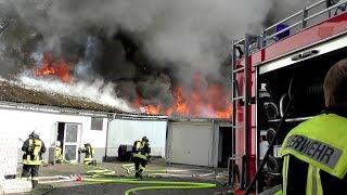 Großbrand in Beckum