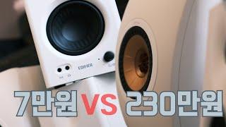 가성비 스피커 EDIFIER MR4 리뷰. 그리고 KEF LS50 Meta 스피커랑 음질 비교