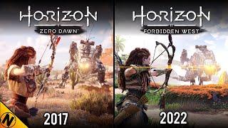 Horizon Forbidden West vs Horizon Zero Dawn | Direct Comparison