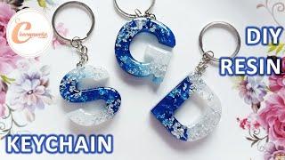 DIY Epoxy Resin Craft  | Making Alphabet Letter Keychains | Simple Resin Crafts For BEGINNERS