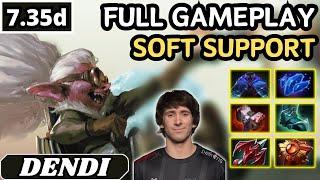 10200 AVG MMR - Dendi SNAPFIRE Soft Support Gameplay - Dota 2 Full Match Gameplay