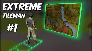 Extreme Tileman Mode (1) - Locked To Lumbridge - [2Tiles1Chunk]