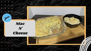 MAC N' CHEESE | MACARONI AND CHEESE BAKED | MACARONI CHEESE | 3Gens Kitchen