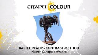 How to Paint: Necron Canoptek Wraiths – Contrast Method