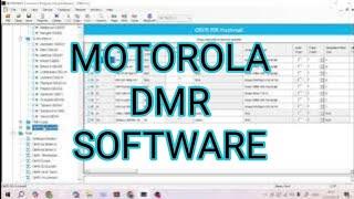 MOTOROLA DMR CODEPLUG