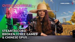 Free Games, Chinese GPUs & Steams Record Breaking Weekend | Overclockers UK | Newsweekly