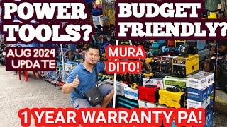 WOW! MURA NA! QUALITY PA!POWER TOOLS SA BANGKETA MAY 1 YEAR WARRANTY PA!