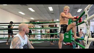 Full Rounds - Muay Thai padwork with Max Mcvicker and Kieran Walsh