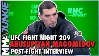 Abus Magomedov Says He Would 'Smash' Israel Adesanya With Wrestling | UFC Fight Night 209