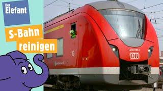 Wie werden Züge sauber gemacht? | Der Elefant | WDR