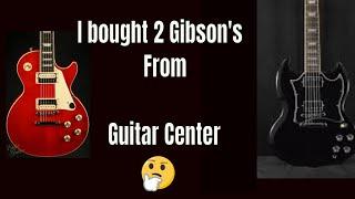 Buying A Gibson Les Paul And Sg At Guitar Center