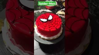 Spiderman cake#ytshorts #shortvideo #vairalvideo#cakes