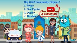 Hey Kids! Heroes Around Us: Police, Firefighters, Doctors, and More!