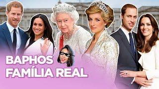 FAMÍLIA REAL: POLÊMICAS, TEORIAS, ÍCONE LADY DI, RENÚNCIA DE HARRY E MEGHAN... | Foquinha FBI