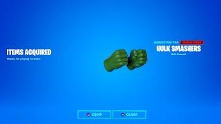 Fortnite How to Unlock Hulk Smasher Pickaxe & How to Complete 3 HARM Challenges in Marvel's Avengers