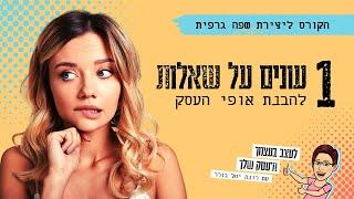 השאלון להבנה והגדרת האופי של העסק | עם קנבה