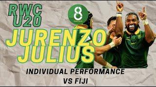 JURENZO JULIUS PERFORMANCE AGAINST FIJI - THE BOOGIEMAN