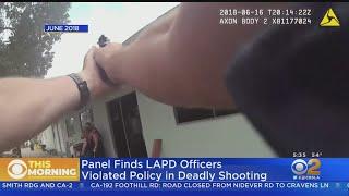 Two LAPD Officers To Be Disciplined In Killing Of Innocent Woman During Van Nuys Hostage Standoff