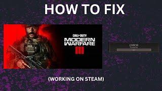 How To Fix Dev Error 5820 in Call of Duty Mw3 and Warzone