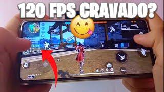 FREE FIRE MAX RODANDO A 120 FPS CRAVADO NO POCO X3 PRO? (NÃO AGUENTOU...)