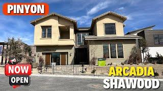 Pinyon Floor Plan by Shawood at Arcadia | Modern Luxury Homes for Sale in Summerlin