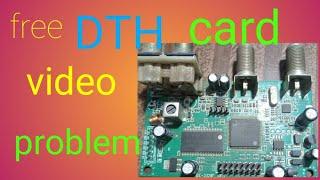 free dth card video problem