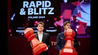 Carlsen kontra Duda, Shevchenko na prowadzeniu! | Superbet Rapid&Blitz - Dzień 1