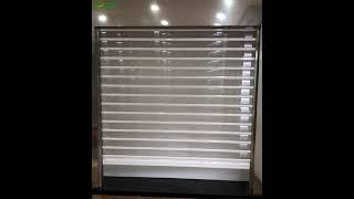 Polycarbonate roller shutter door