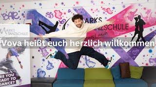 Vova heißt euch herzlich willkommen bei Marks Tanzschule