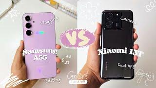 Samsung Galaxy A55 vs Xiaomi 13T : Kameranya mending mana? | vlogging |User Experience | Camera Test