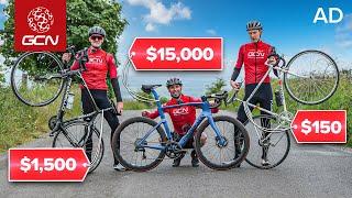 $150 Bike Vs $1,500 Vs $15,000