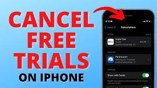 How to Cancel Free Trials & Subscriptions on iPhone - Cancel Free Trial on iPhone