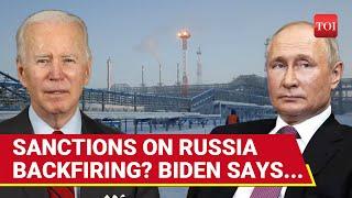 Biden Admits Failure Against Putin? 'Sanctions Do Hurt Us...' | U.S President's Big Admission