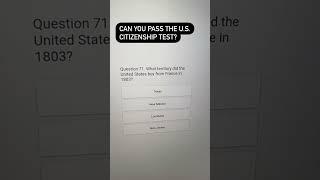 2022 THE U S CITIZENSHIP TEST 2008 VERSION QUESTION 71 #N400 #USCIS #USCITIZENSHIP