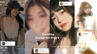 Trending Instagram Filters 2022 | You Must Try | Trendy Aesthetic Instagram Filters