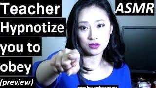 #ASMR #hypnosis Teacher hypnotize you to be quiet and behave #Roleplay preview #NLP