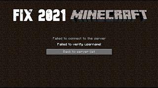 How to fix "Failed to verify username" error in Minecraft TLauncher Multiplayer Aternos Server?