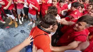 Bergen Catholic students pregame before Bosco game