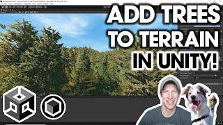 How to Add TREES to Terrain in Unity!