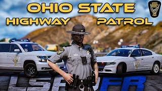 Playing GTA 5 As A POLICE OFFICER OHIO STATE PATROL || GTA 5 Lspdfr Mod