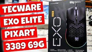 16000 DPI Lightweight Gaming Mouse Tecware EXO Elite RGB Pixart 3389