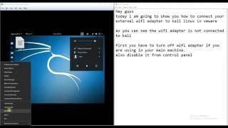 Connect External WiFi in Kali Linux VMWare