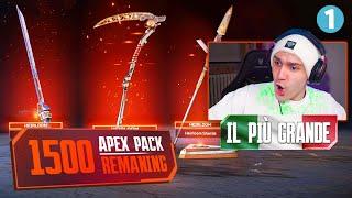 Il Più Grande PACK OPENING ITALIANO!! 1500 PACCHETTI su Apex Legends [PARTE 1/5]