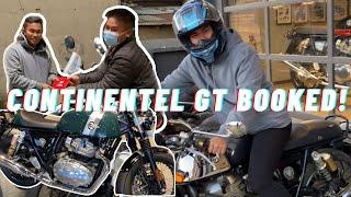 CONTINENTAL GT BOOKED || MR CLEAN || ROYAL ENFIELD || @SurenMaibam