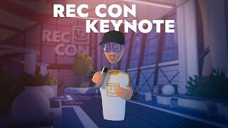 RecCon 2024 Keynote with Gribbly!